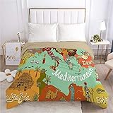 5. Eine Vielzahl von Farbe quilts Verwenden Sie Classic Stil und Eleganz in Ihr Schlafzimmer. Einzigartige Muster, Farben und Mustern aus, Tiere, Haustiere, Blumen, Cartoons, Schädel, retro zu wählen. Geeignet für Party, Urlaub Dekoration, Schule, Schlafsaal, Unterhaltung Zimmer, Schlafzimmer, Gästezimmer, Kinderzimmer, RV oder Ferienhaus.