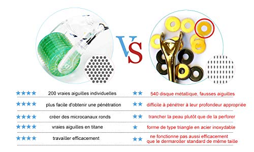 Koi Beauty Derma - Rullo professionale in titanio