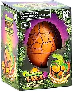 Keycraft Nurchums Dinosaur Egg | T-Rex Dinosaur Toy | 11 cm