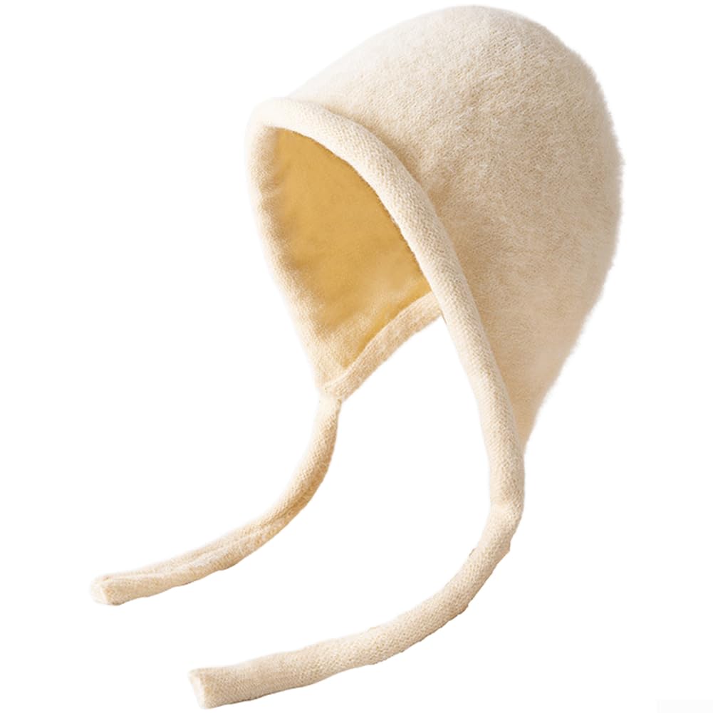 para gorro de para punto para mujer Algodón para suave Ajustable Invierno