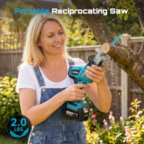 SEESII Brushless Cordless Reciprocating Saw