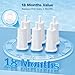 6 Pack Upgrade Water Filters Compatible with Breville BES880 Barista Touch, BES990 BES980 Oracle Touch and BES878 BES920 Bambino ClaroSwiss Sage Espresso coffee Machine, #BES008WHT0NUC1