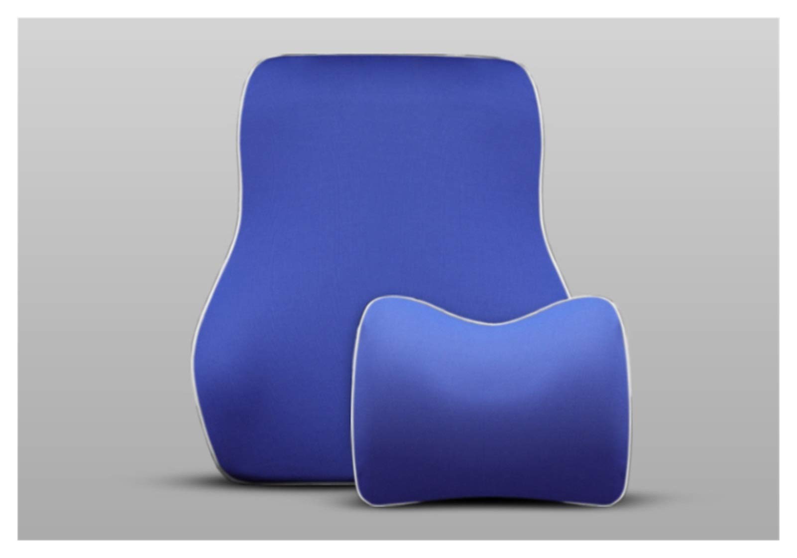 Almohada para el Cuello del automóvil 1PCS Almohada para el automóvil Espuma viscoelástica Suave Reposacabezas para el Cuello Soporte Lumbar Masajeador de Espalda Cojín para la Cintura Almo