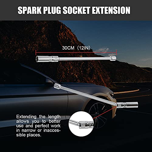 CMTOOL 14mm Thin Wall Spark Plug Socket Spark