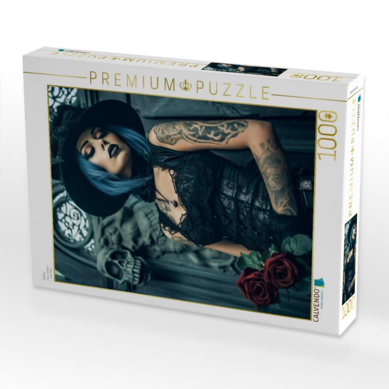 CALVENDO Puzzle 'Gothic Rose - Hochzeitsnacht' | 1000 Teile Puzzle (64x48 Cm) | Premium-Qualität Aus Europa
