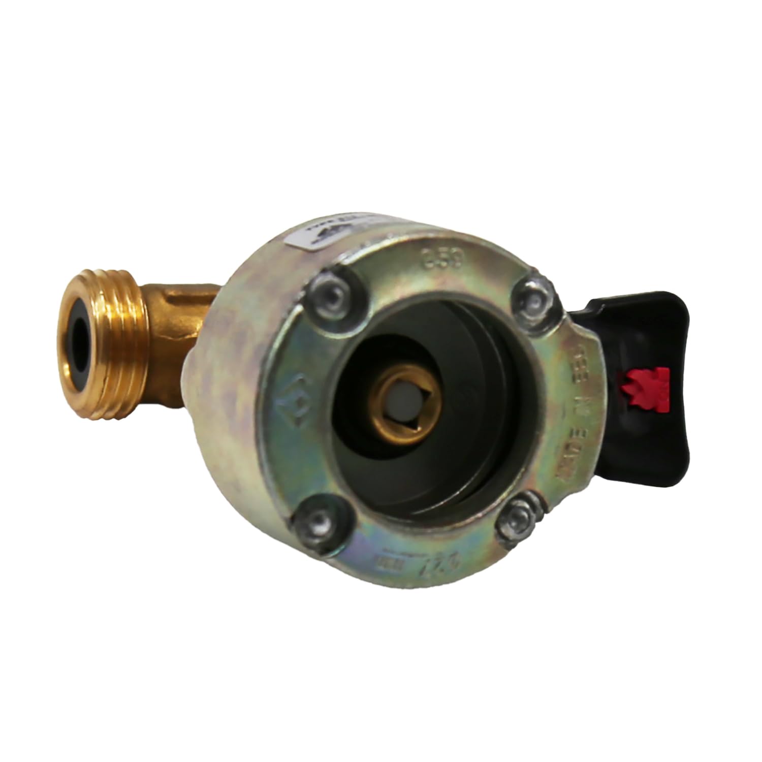 DIPRA - Adaptateur Petite Bouteille D27 – Laiton – Pour Butane et Propane – Compatible Cube Butagaz et VISEO – Certifié NF