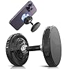 Dual Gym Magnetic Phone Holder for Gym- N50 Magnet- Top Magnetic Hold for any Metal Surface. Phone Gym Magnet and Phone Mount for Gym – Mobile Videos and Pictures. Perfect for Content Creators.