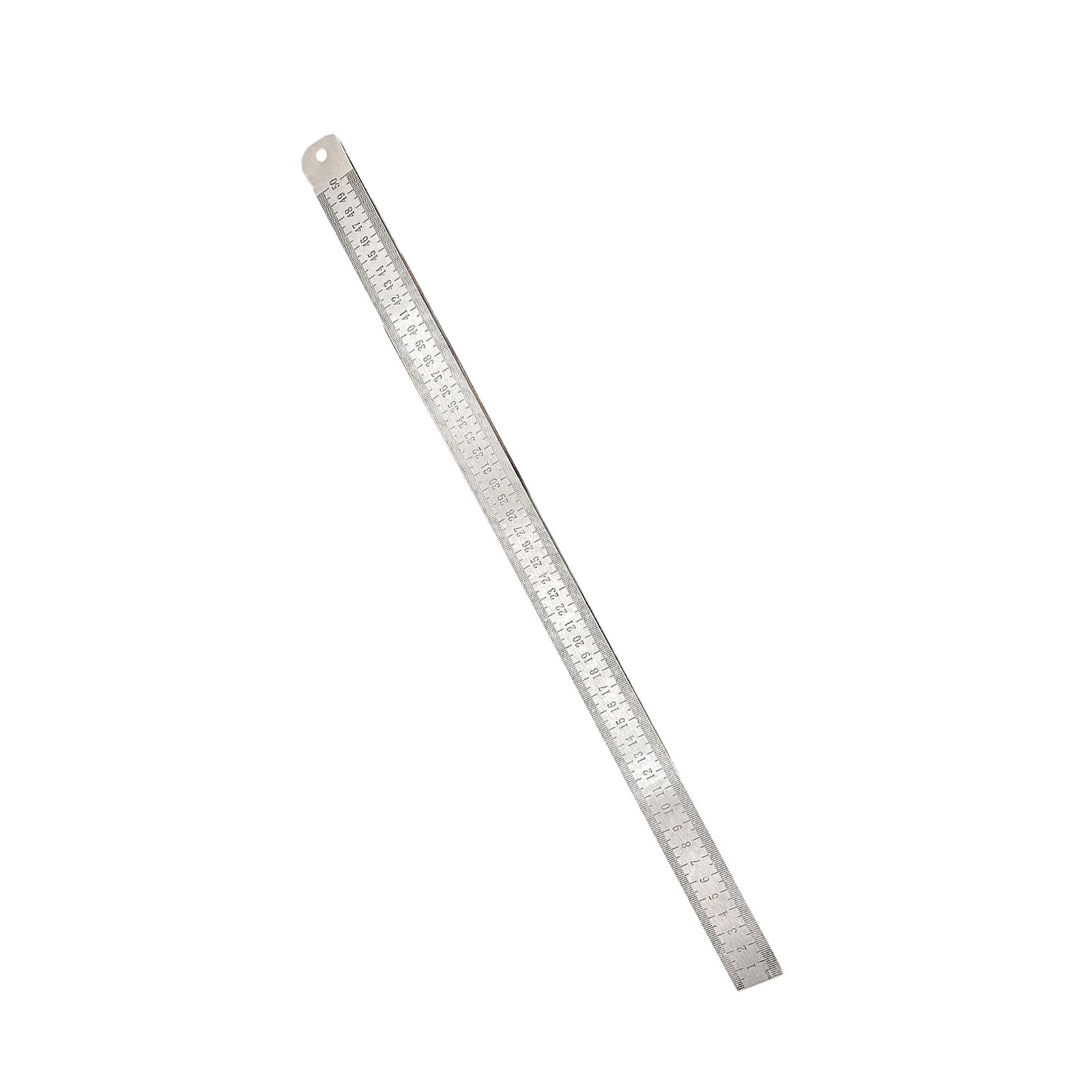 Limtula 53Cm 4Mm Multifunctional Ruler Straight Edges Measuring Tool 50Cm 20In Straight Ruler Stainless Car Mounted Defense Multifunctional Stainless Steel