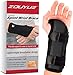 ZOUYUE Handgelenk Bandagen, Handgelenkstütze Handbandage für Sport und Alltag, Schmerzlinderung und die Stabilität unterstützen, Links Rechts (Klein, Links)