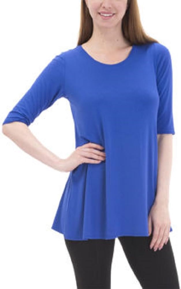 Ladies Tunic Top-Cobalt, XL