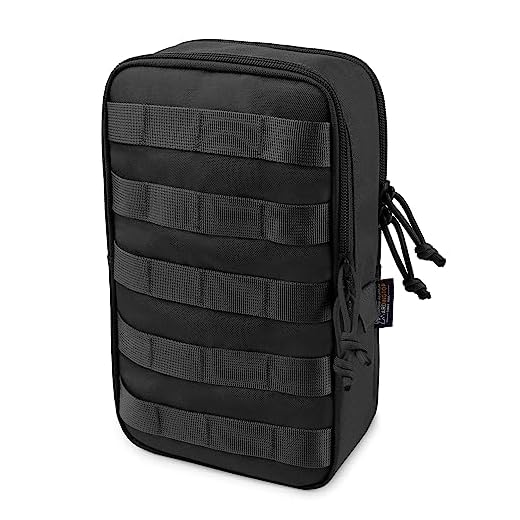 Mardingtop Sac de Hanche Tactique Homme, Ceinture Banane Molle Compact, Étui de Téléphone Portable, Accessoires pour Sacs à Dos
