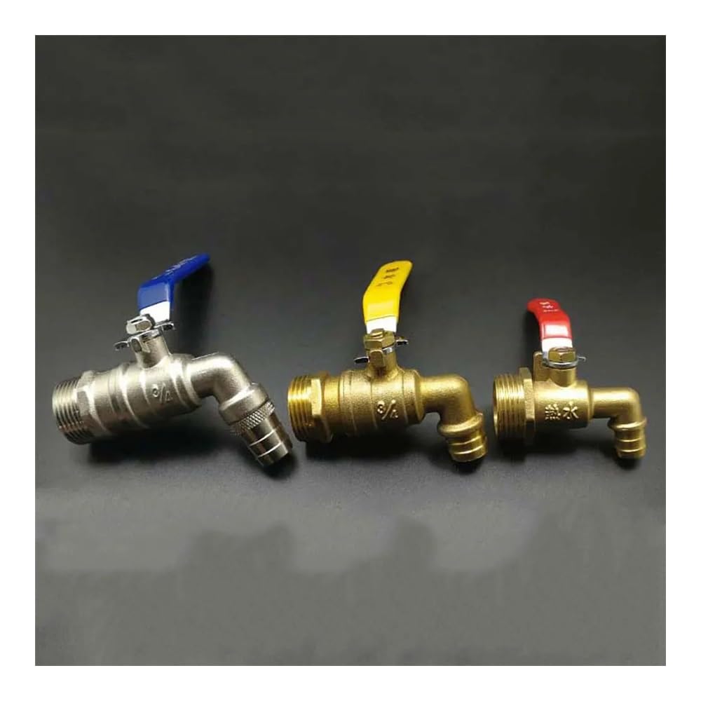 TSIOHKBS 1pc Brass 10-16mm Hose Barb to 1/2