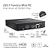 immagine 5Upgraded Z83-F Mini PC 4K/4GB/64GB,Intel Atom X5-Z8350 con Windows 10 pre-installato, porta HDMI e VGA,1000Mbps LAN,2.4/5.8G WiFi, Auto Power on, con staffa di montaggio portatile