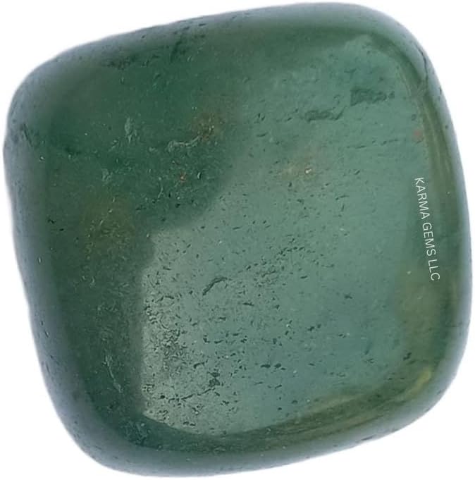 Miniatura 1 de Karma Gems Kit de cristal natural de jade verde para curación de reiki pulido, piedras de caída, equilibrio de chakras, regalo de reiki, decoración