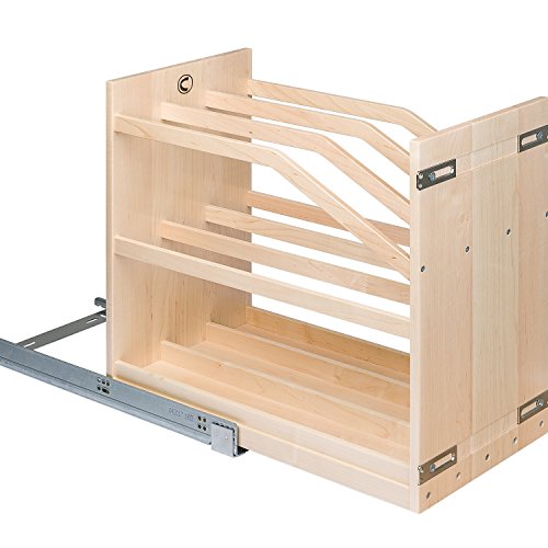 Century Components CTP115PF Base Cabinet Pull-Out Kitchen Cookie Tray Organizer 11-7/8