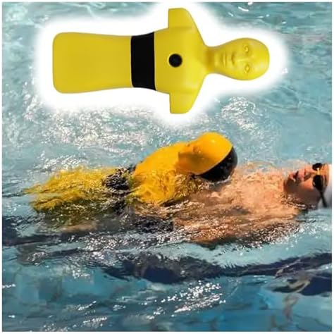 Water Rescue Dummy for Drowning Prevention - Pool, Beach & River Simulation, Rapid Drainage Fire Training Model for Lifeguards & Emergency Response Professionals