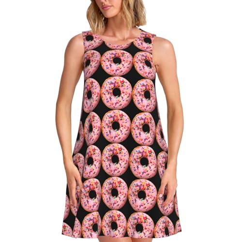 Robe imprimé fraise légère et amusante pour célébrer les beaux jours