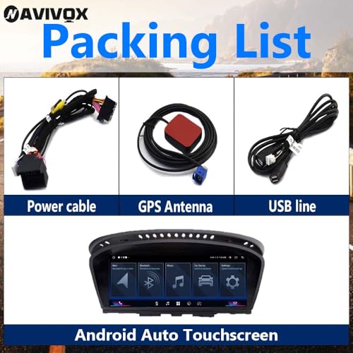 Android 12 Touchscreen 8.8'' para BMW Series 3/5/6 miniatura 7