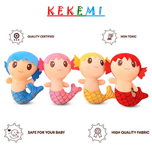 Image of KEKEMI Non-Toxic Hugable Cute Stuff Teddy Bear Soft Toys for Kids /Gift, Size - 7 Inches (Pack of 4)