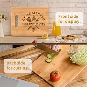 Best Uncle Gifts from Niece Nephew, Gifts for Uncle Birthday, Uncle Birthday Gifts - Fathers Day Valentine Thanksgiving Christmas- Best Uncle Ever Unique Engraved Cutting Board Best Uncle Gifts from Niece Nephew Gifts for Uncle Birthday Uncle Birthday Gifts Fathers Day Valentine Thanksgiving Christmas Best Uncle Ever Unique Engraved Cutting Board