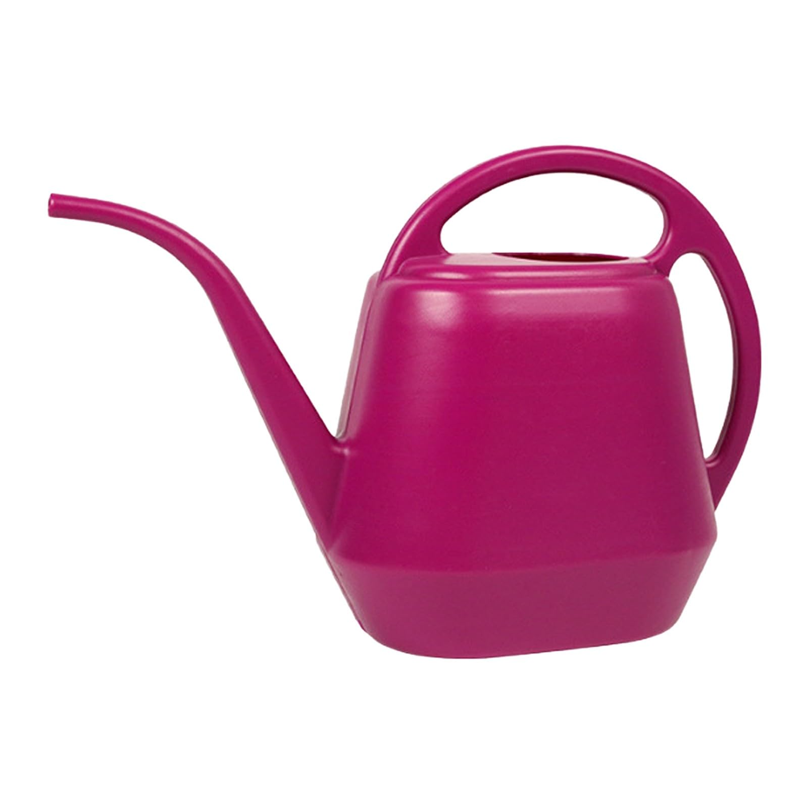 Watering Can Indoor & Outdoor, 4 L Garden Watering Cans, Large Plastic Long-Spout Can for House Plants & Hanging Baskets - Precise Watering, Home Essential (pink)