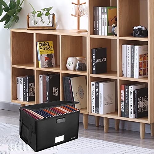Havcybin FIREBOX Fireproof Filing Cabinet File Box With Lock, Havcybin File Storage Organizer Box Fireproof Safes For Home Fire And Waterproof Portable Home Office Safe Bin Cabinet thumb #6