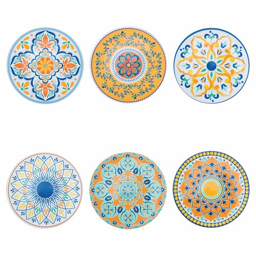 Set 6 Sottopiatto Ø 33 cm in plastica PP, Sicilia