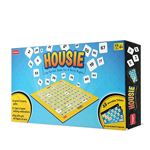 Image of Funskool India Ltd. Kid Games Housie The Perfect Game for A Party Night!,2 Players, Ages 6 Years and Above
