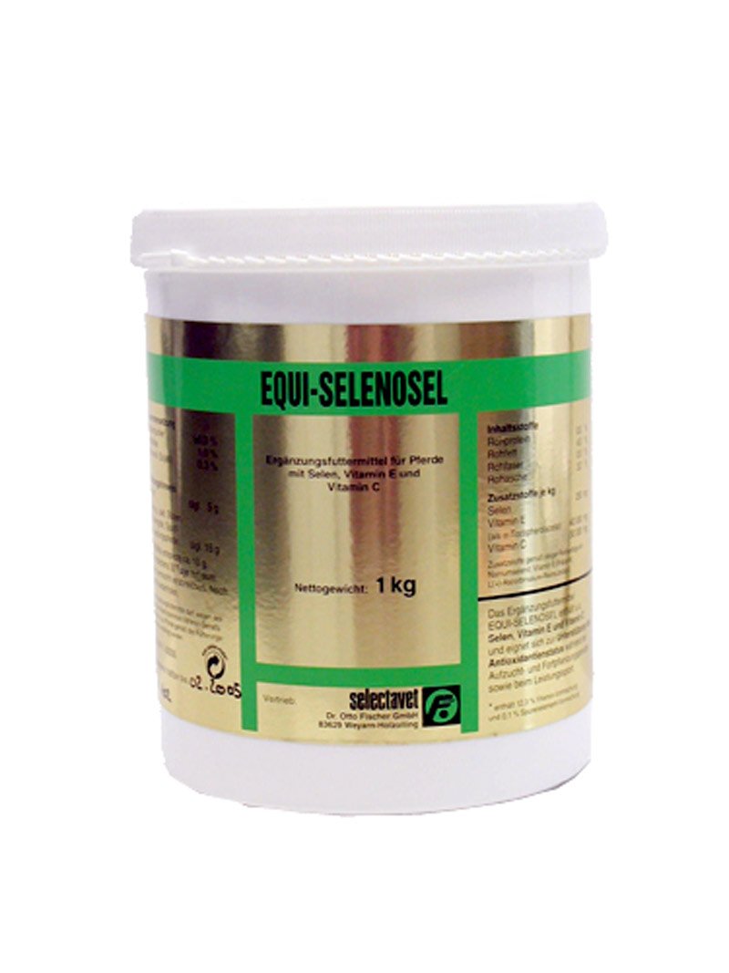 SelectavetEqui Selenosel | 900 g | Supplementary Feed for Horses | To Support Antioxidant Status During Reproduction, Reproduction and Competitive Sports