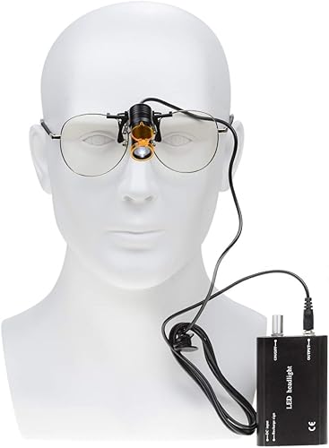 Lámpara de faro tipo clip de metal con filtro