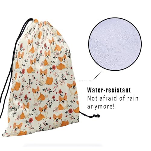 Image of Nerxy Pet Gymnastics Grip Bag Dog Cat Drawstring Grip Bags Puppy Shoe Bag Gym Storage Pouch