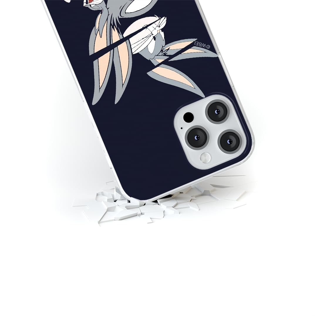 ERT GROUP Custodia IPhone 12/12 Pro Con Licenza Ufficiale Looney Tunes - Bugs Bunny 018