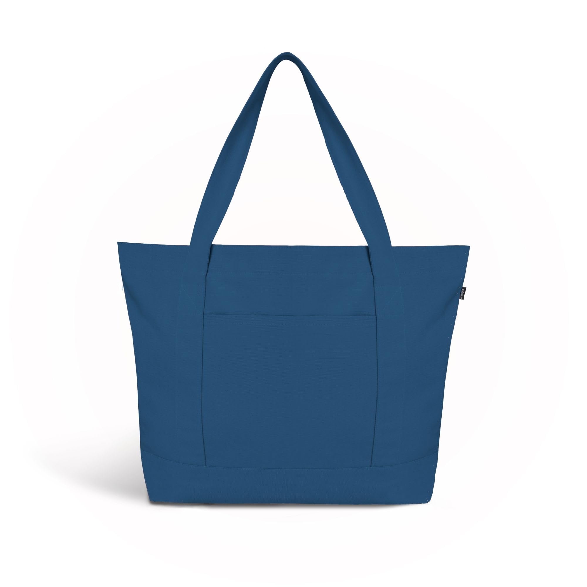 eco right Ecoright Large Canvas Tote Bags for Women, Beach Bags, Travel Bag for Women with Outer Pockets & Inner Zipper Pocket-picture-25