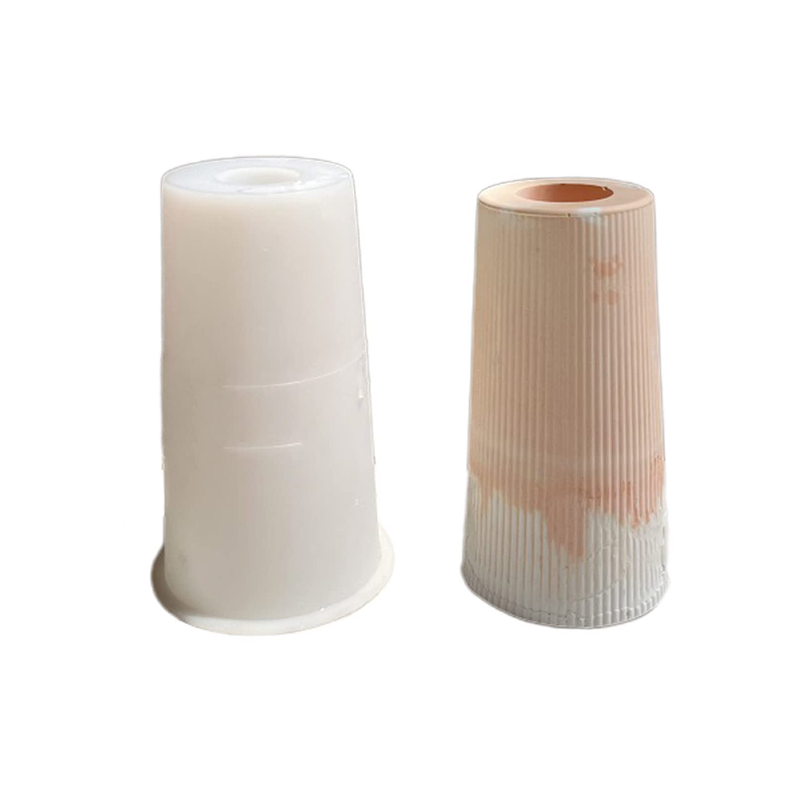 Jazuaiao Vase Hand Castings Molds 3D Silicone Delicate Handicrafts for Flower Making Molds