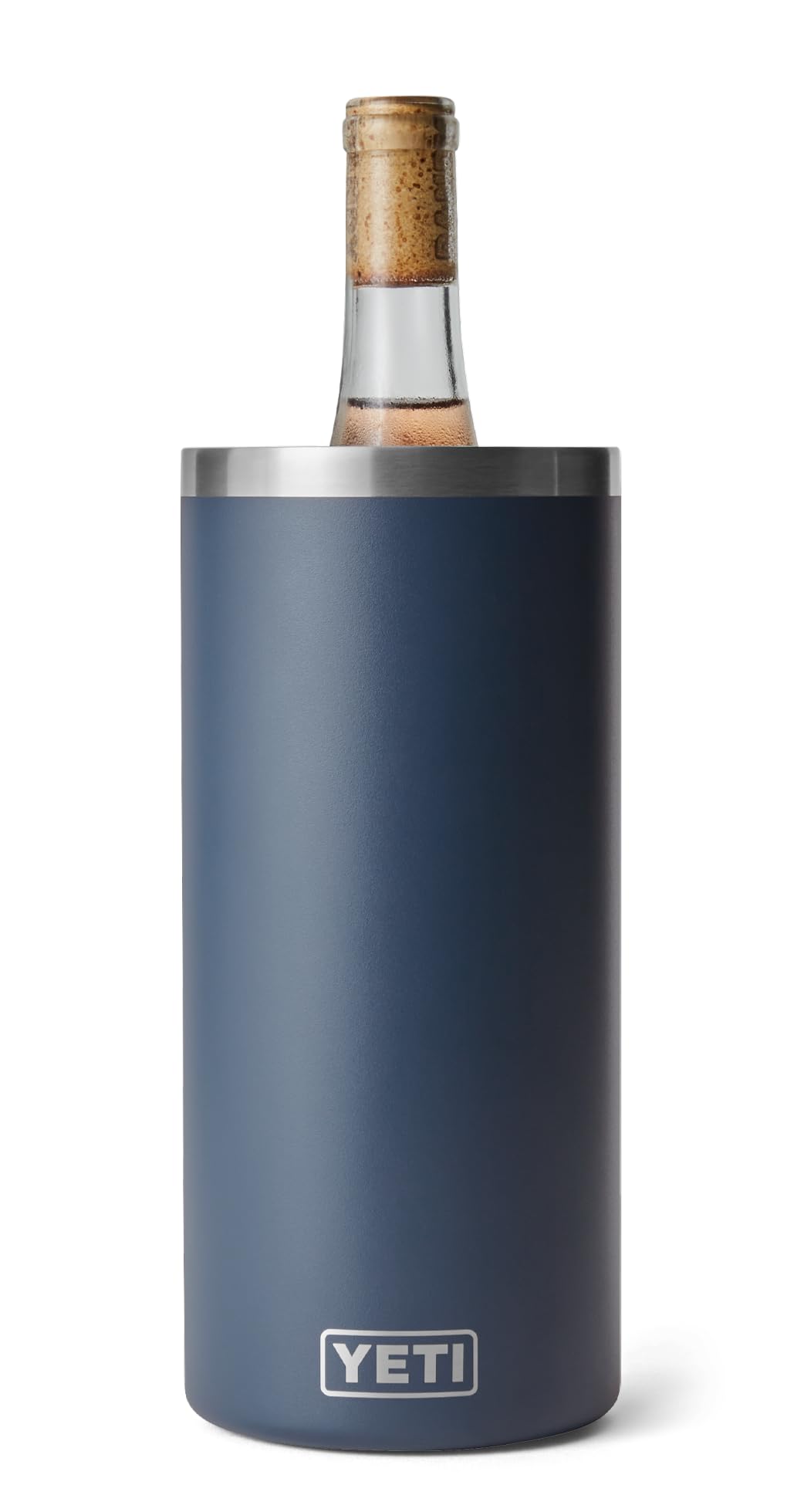YETI Rambler - Refrigeratore per vino e champagne, isolato in acciaio inox, colore: blu navy