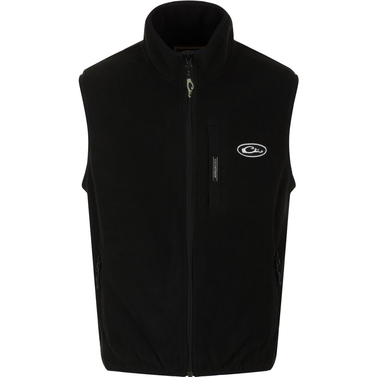 Drake Waterfowl Youth's Unisex Camp Fleece Hunting Zip Front Vest