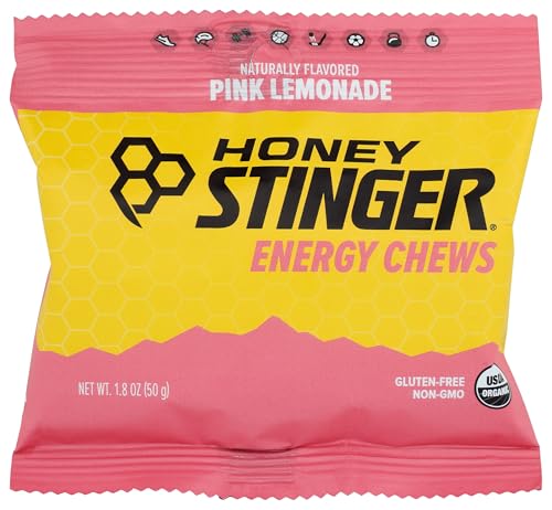 Image of Honey Stinger, Chew Energy Pink Lemonade Organic, 1.8 Ounce