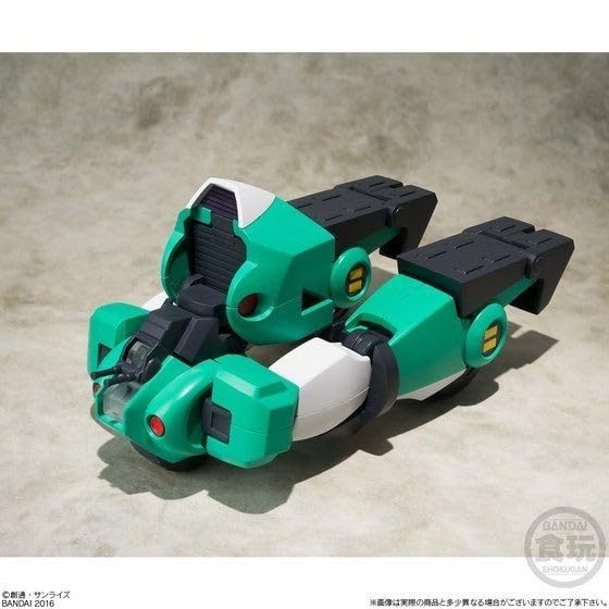 スーパーミニプラ　戦闘メカザブングル　ウォーカーギャリア4種 スーパーミニプラ ウォーカーギャリア (カラー B)（4個入） | 食品