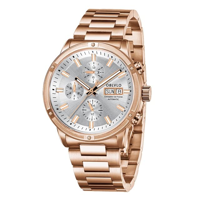 GenericMechanical Watch Men Watch Top Brand Automatic Mechanical Casual Watch Steel Date Watch Men Waterproof CM