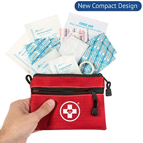 Swiss-Safe-Survival-First-Aid-Kit-Pocket-Sized-Pouch-Lightweight-Compact-with-Dual-Zippers-64-Piece-x-25-Pack