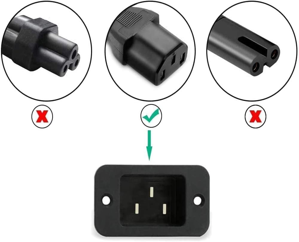 Amazon.com: PowerHOOD 3ft 3 Prong Power Cord Compatible with BenQ