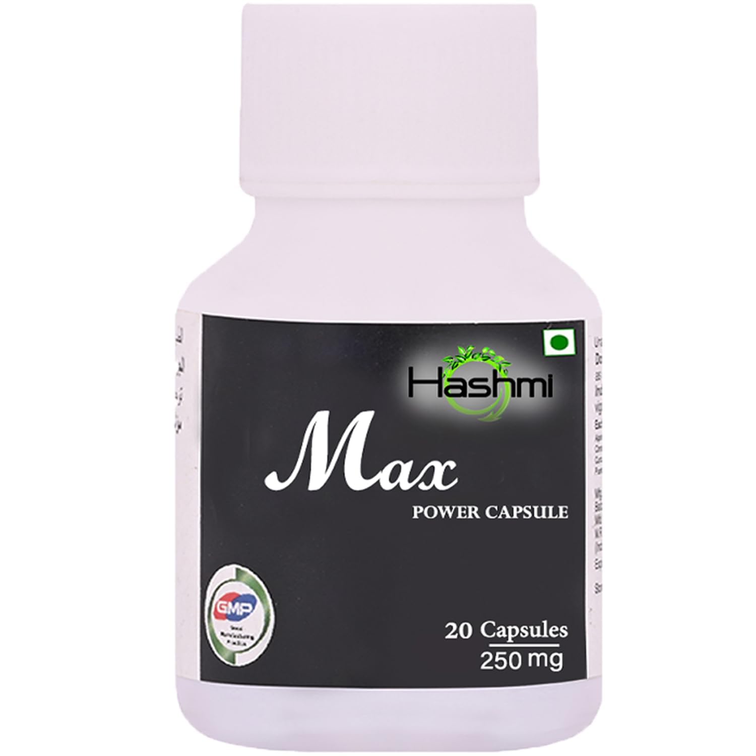 Hashmi MAX Herbal Capsules for Men | Natural Wellness & Vit Support | 20 Capsules-image-21