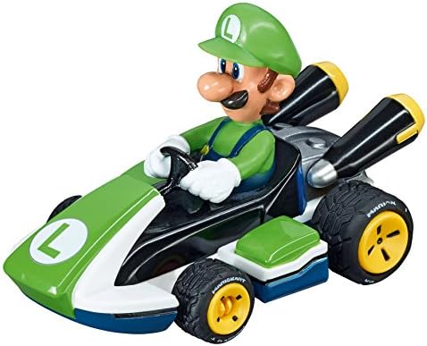 Carrera GO!!! 62491 Mario Kart Electric Powered Slot Car Racing Kids Toy Race Track Set Includes 2 Hand Controllers Featuring Mario Versus Luigi in 1:43 Scale — view 4