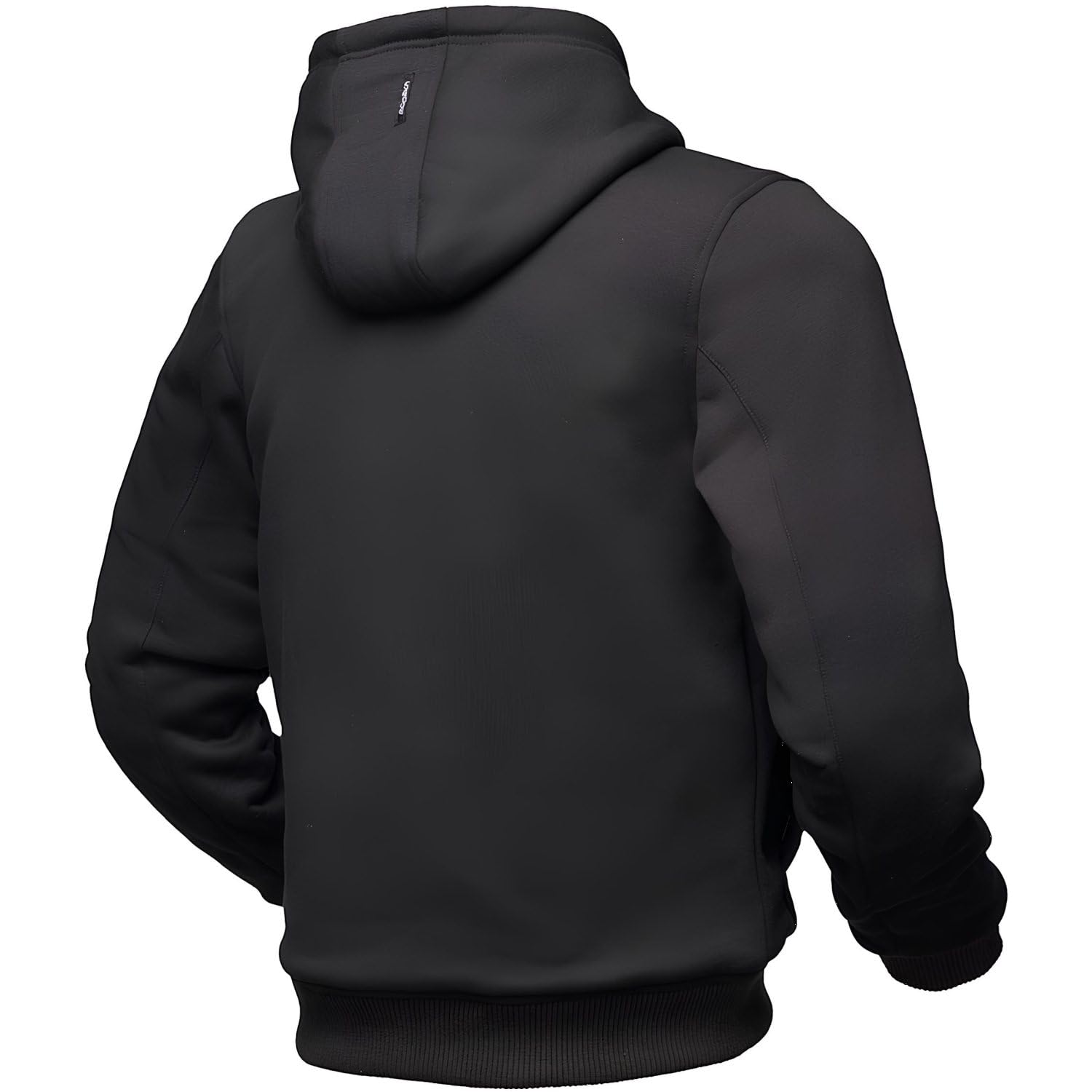 Modeka Jamey Motorrad Zip Hoodie, schwarz, M