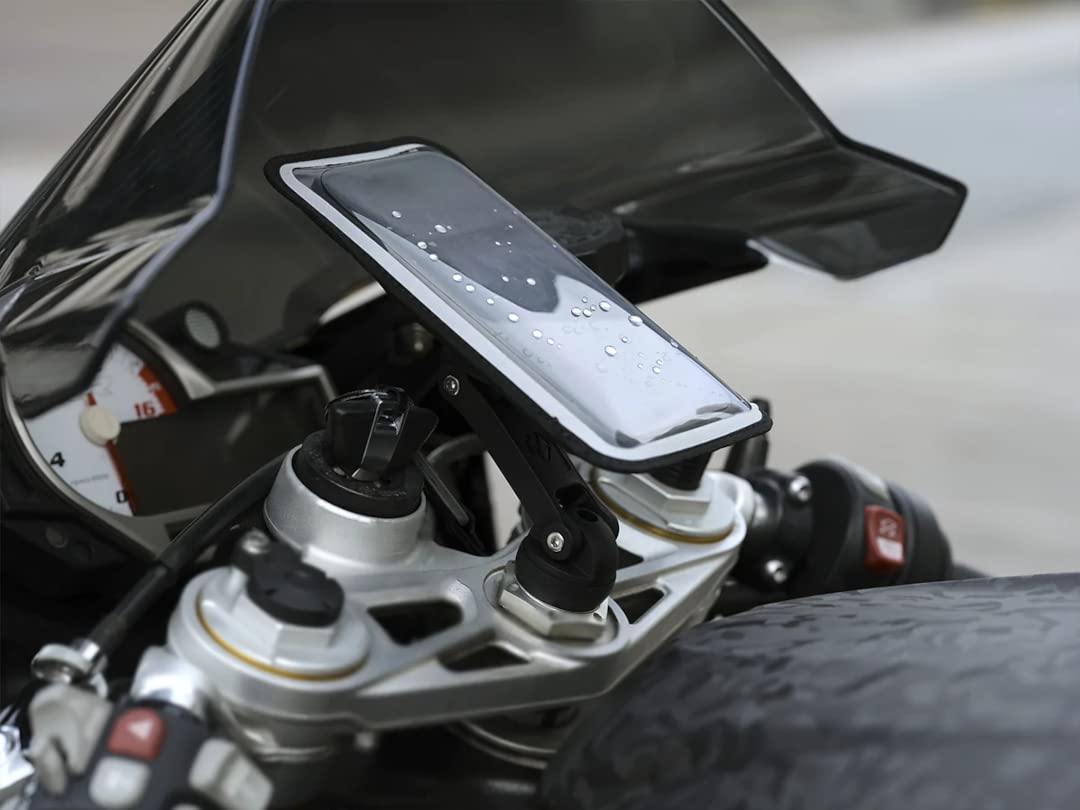 Shapeheart Motorcycle Bundle Boost Support magnétique pour Smartphone pour Guidon de Tige de Moto (Black,XXL)