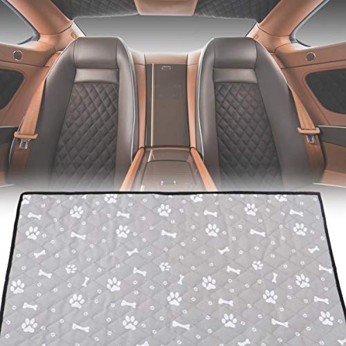 Balacoo Pets Protetor de capa de assento traseiro para cães Respirável À Prova de Arranhões Rede par