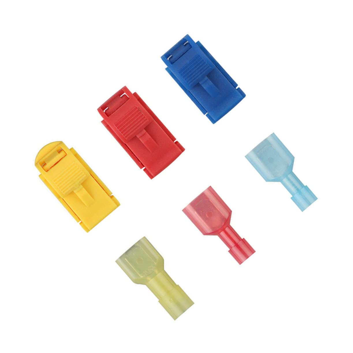 KICHOUSE Copper Wire Terminal Set 260pcs Quick Splice and Connectors T-tap Wire Connector for Easy Installation