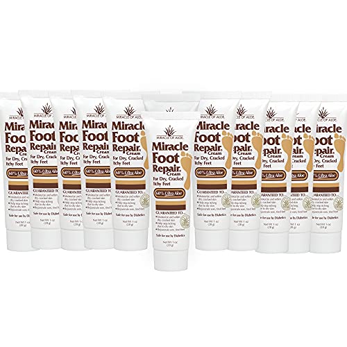 Miracle Foot Repair Cream 32 Ounce Bottle 60 Pure Aloe Vera Gel