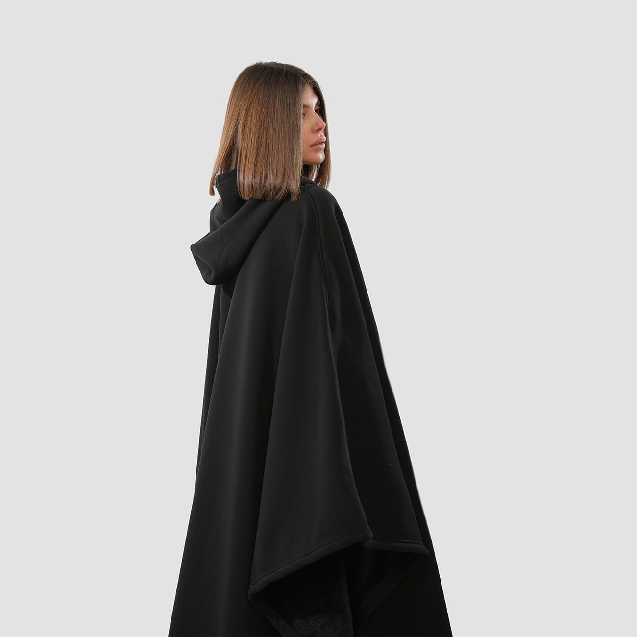 FREE THE SHEEP Eden Hoodie – Oversized Weighted Hoodie Cloak with Ultra-Soft Faux Fur Liner - Image 6