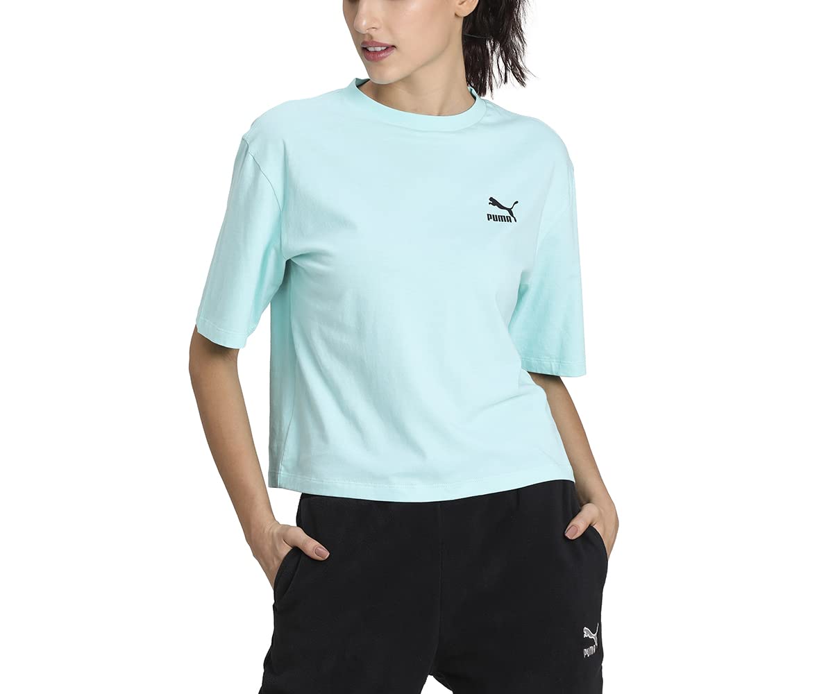 PUMA TFS Graphic Regular Tee Tee - ARUBA BLUE, L